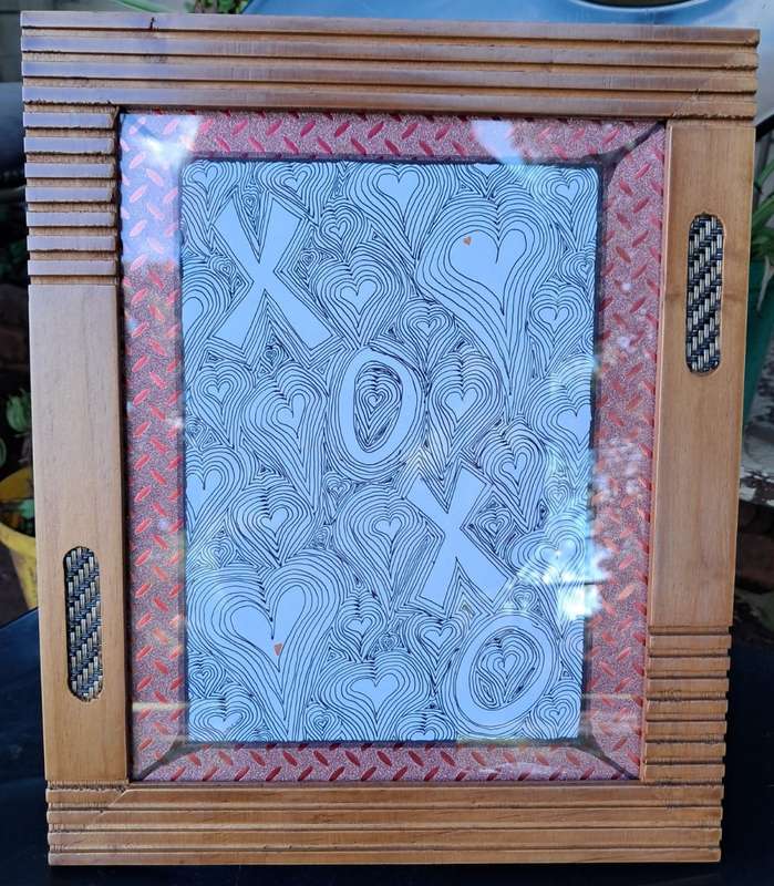 Framed Original Art - Love Collection - 'XOXO'