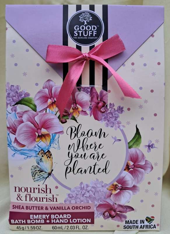 Good Stuff Nourish and Flourish Gift Set - Shea Butter and Vanilla Orchid