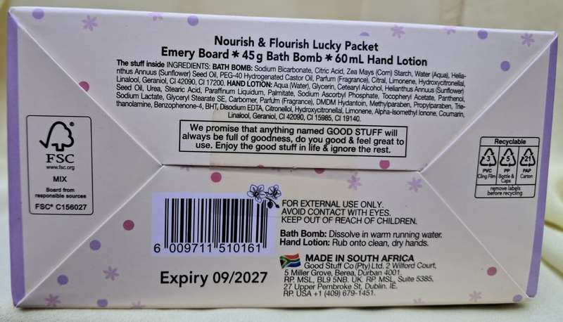 Good Stuff Nourish and Flourish Gift Set - Shea Butter and Vanilla Orchid