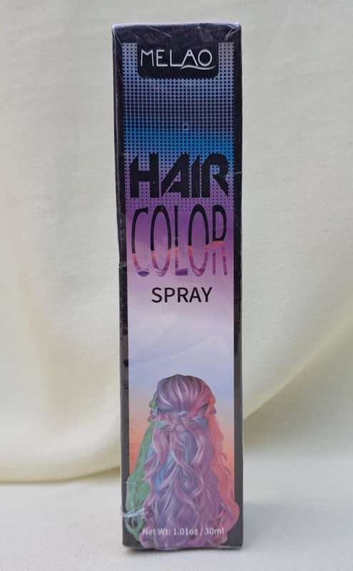 Melao Temporary Hair Colour Spray - Blue