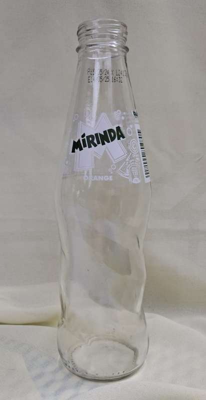Collectible Glass Bottle - Mirinda 250ml