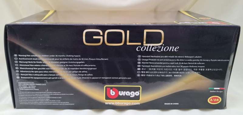 Bburago Gold Collezione 1:18 Alfa Romeo 8C 2300 Monza