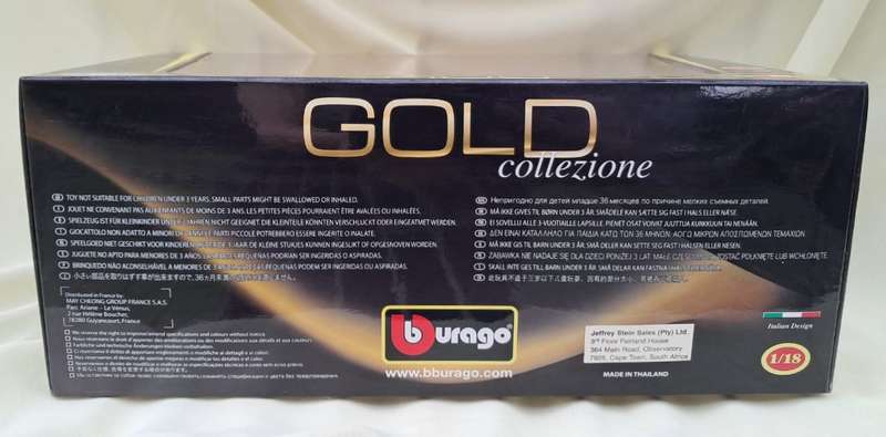 Bburago Gold Collezione 1:18 Mercedes-Benz SSK (1928)