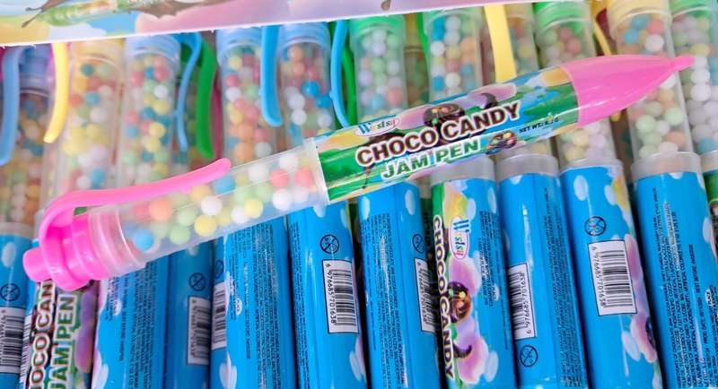 Choco Candy Jam Pen candy - Assorted Colours Each