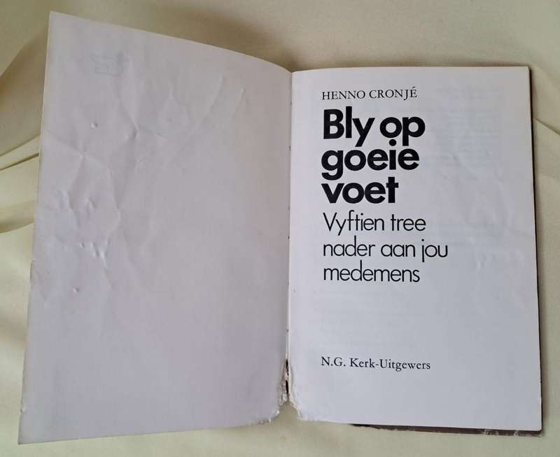 Bly op goeie voet (1980) Damaged