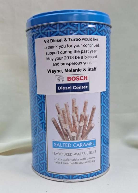 Collectible Tin - D'Licious Salted Caramel Flavoured Wafer Sticks