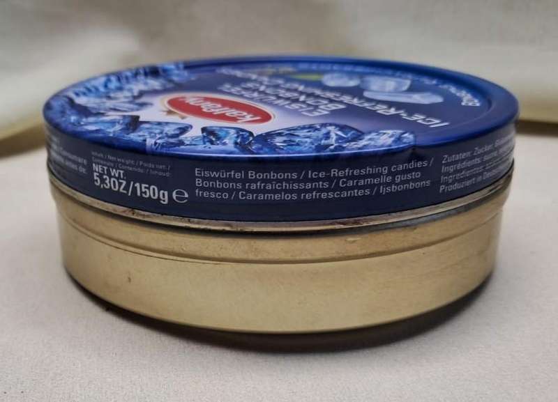 Collectible Tin - Kalfany Ice-Refreshing Candies NOT EMPTY