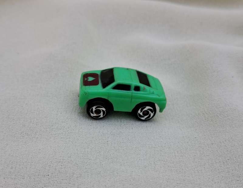 Lucky Box Small Plastic Car - Green Ace