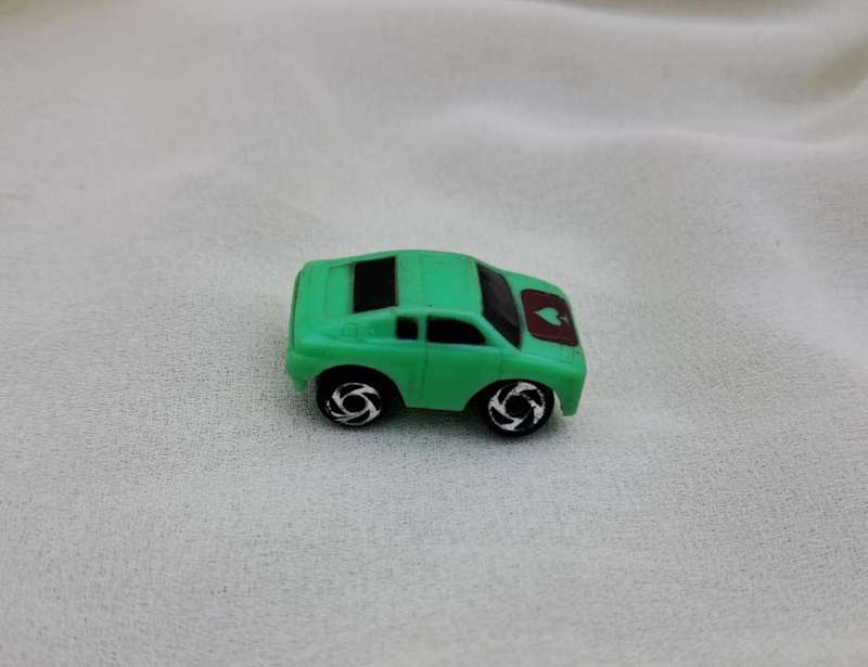 Lucky Box Small Plastic Car - Green Ace