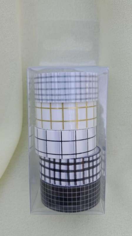Jolly Craft Studio Design Tape 5pc Block Cellotape