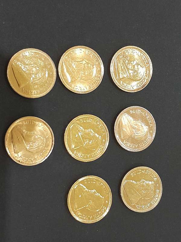 8 x 1/10th Krugerrands