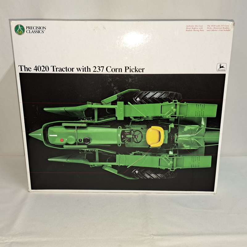 John Deere Tractor No 14  Tractor 4020 +Corn Picker 237 - Classics Series - Scale 1/16
