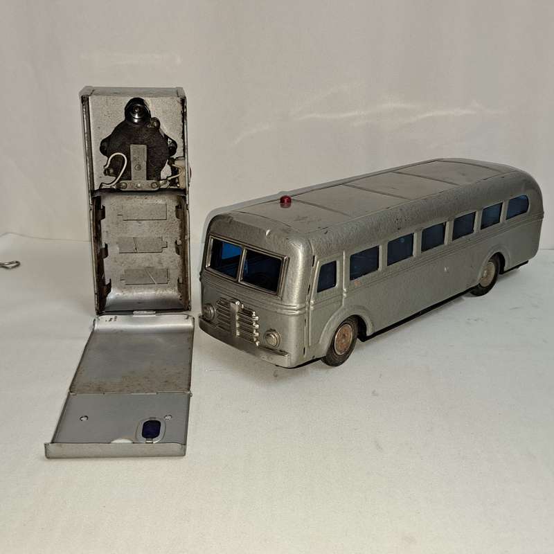 Tin Tinplate Bus - Radio Control - Made in Japan