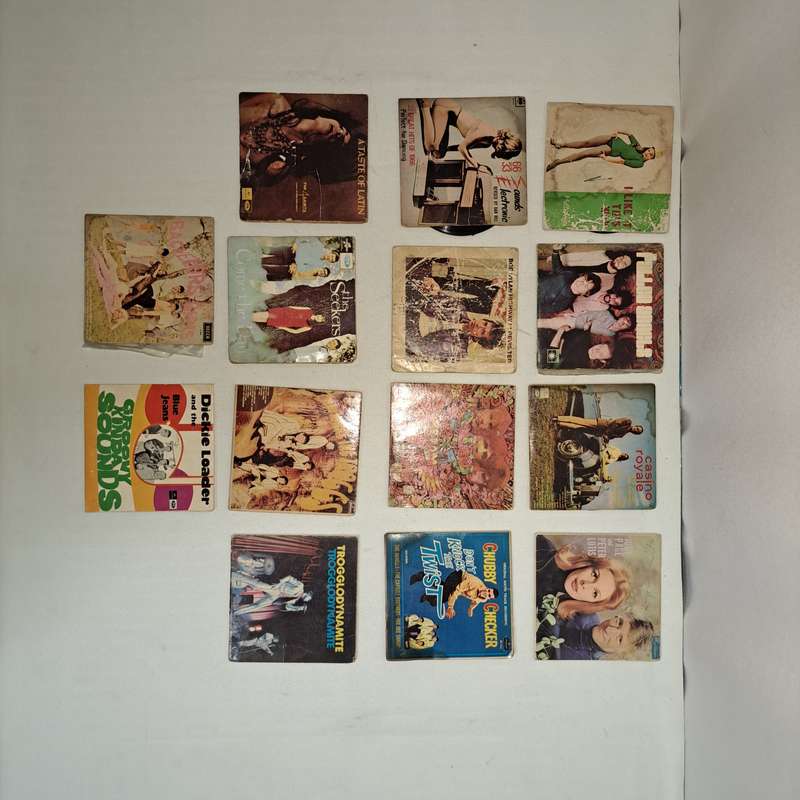 Promotional Toy LP Records in stand - Only for South Africa market.