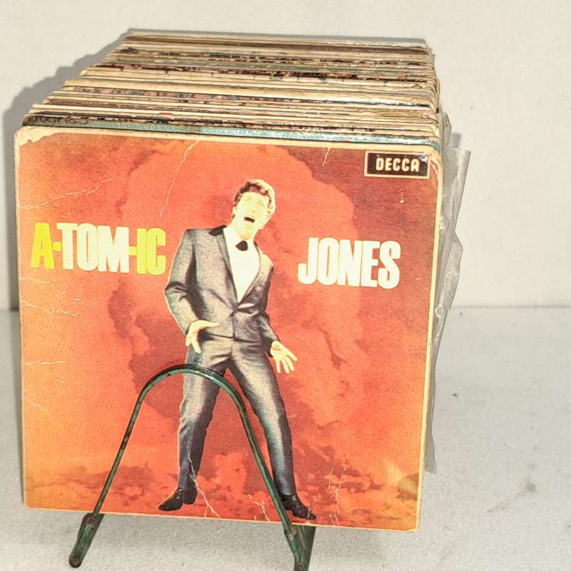 Promotional Toy LP Records in stand - Only for South Africa market.