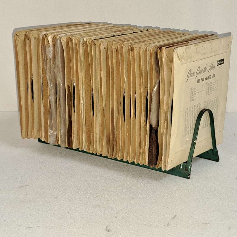 Promotional Toy LP Records in stand - Only for South Africa market.