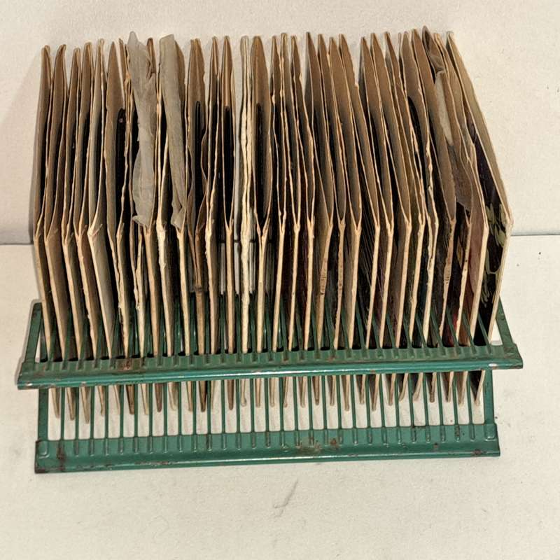 Promotional Toy LP Records in stand - Only for South Africa market.