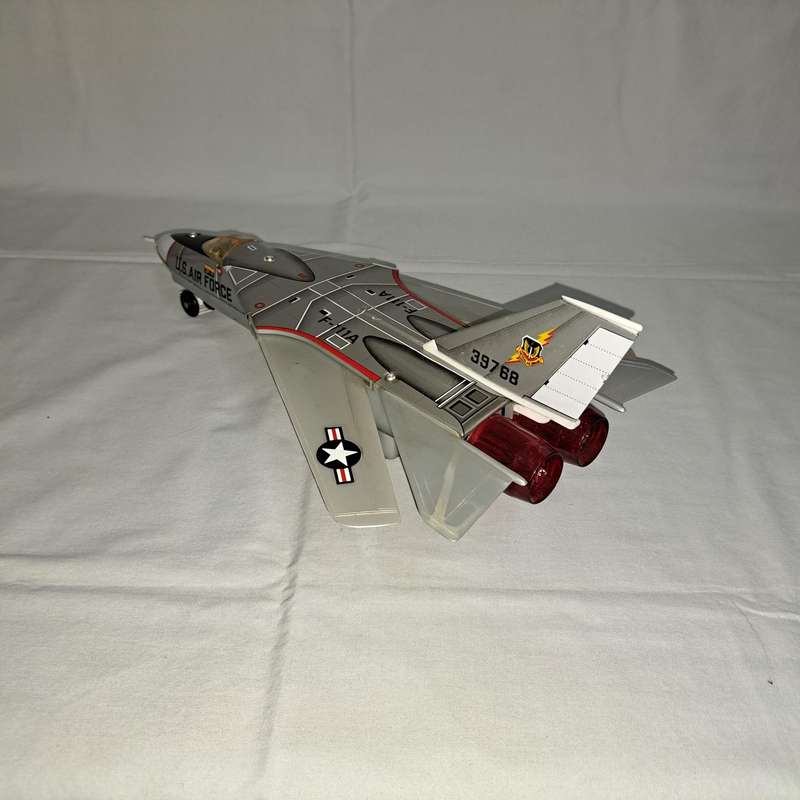 Tin Tinplate Jet Grumman F111A Fighter Plane - No 39768