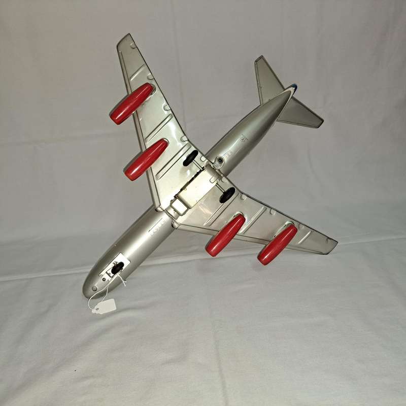 Tin Tinplate Boeing 707 Panam Clipper Meteor Jet Passenger Plane - No N801PA