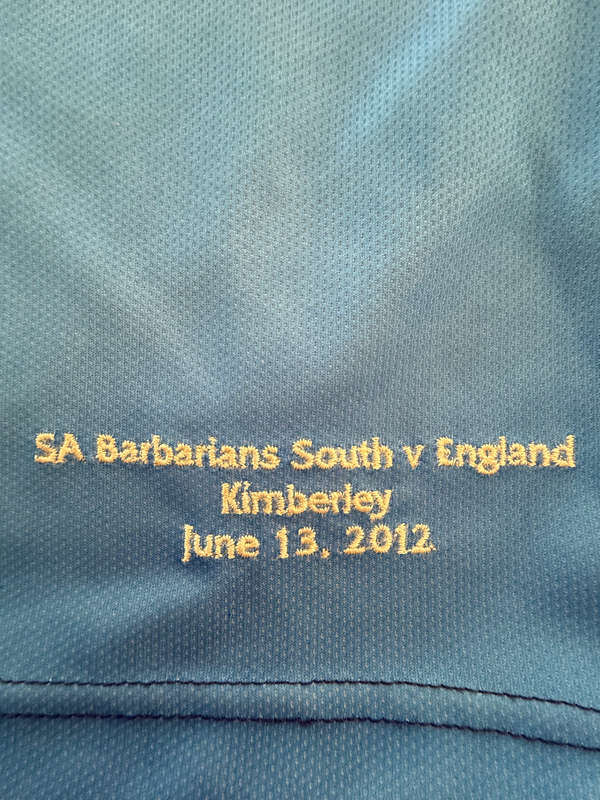 South Africa Barbarians Jersey Rare!!