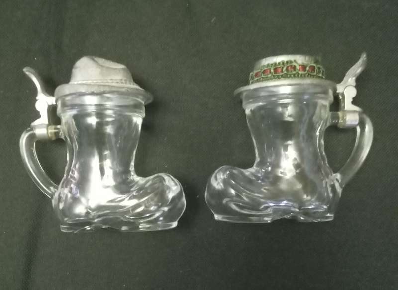 x2 Boot shaped shot glasses