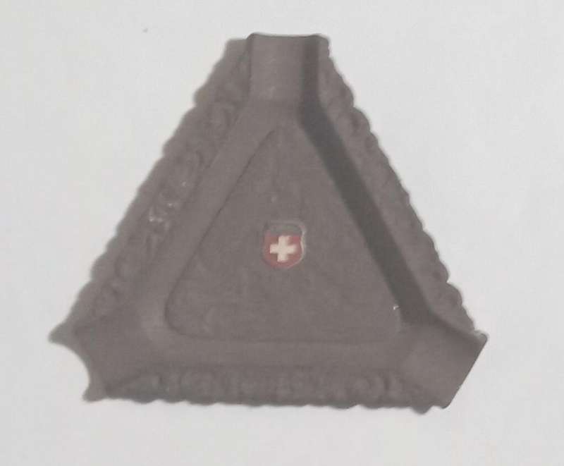 small Swiss ashtray