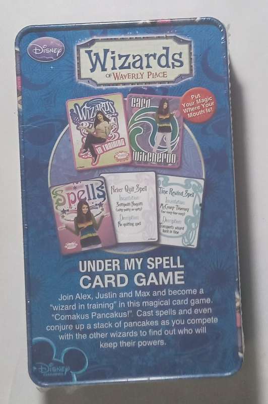 Wizards of Waverly place card game