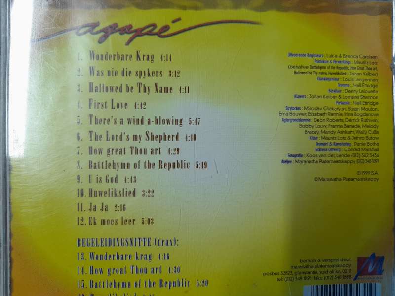 Danie Botha - Agape