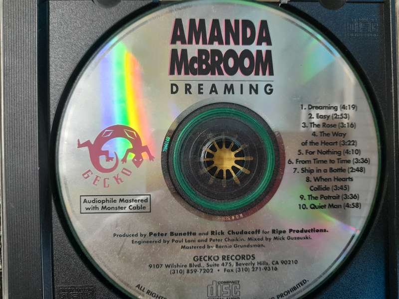 Amanda McBroom- Dreaming (NO Back Sleeve)