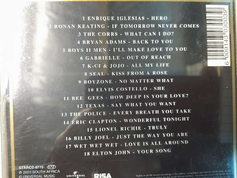 Love Songs Gold - Various
