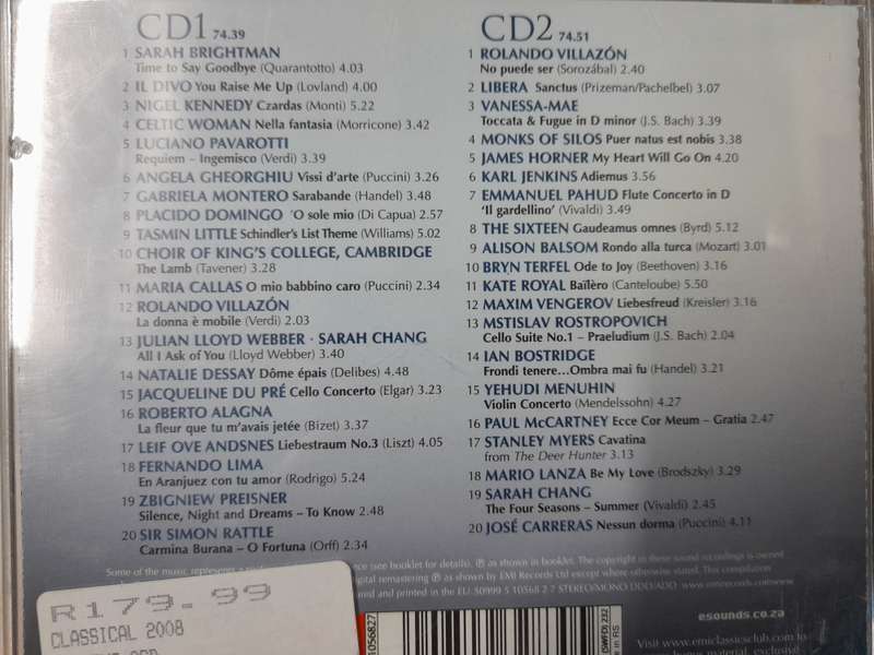 Classical 2008 (Double CD)