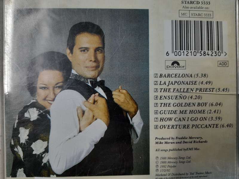 Freddie Mercury / Montserrat Gaballe - Barcelona