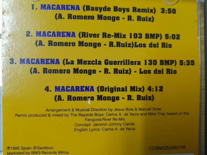Los Del Rio - Macarena Remix by The Bayside Boys