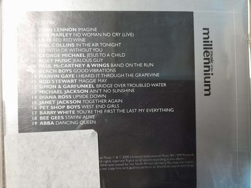 Music of the Millenium CD Two