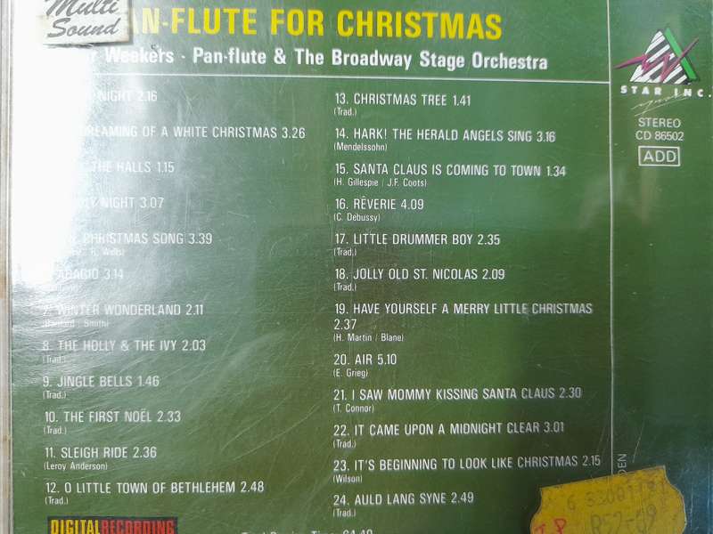 Pan Flute for Christmas