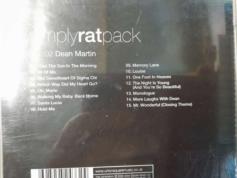 Simply Rat Pack - Disc 02 - Dean Martin