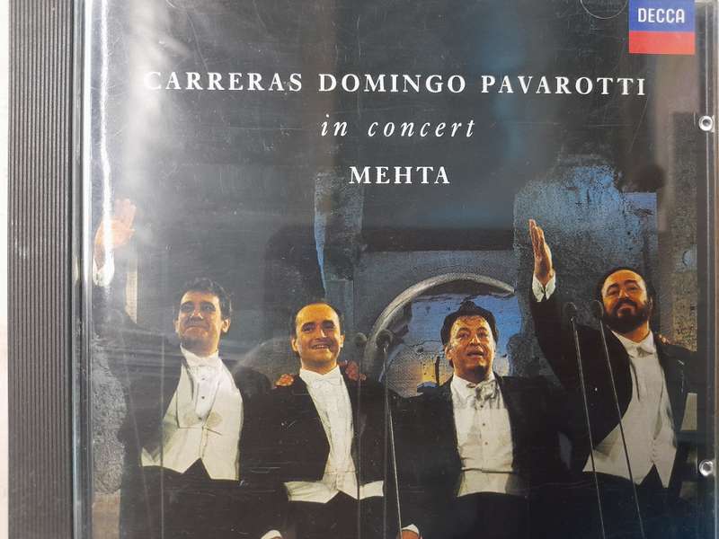 Carreras Domingo Pavarotti in Concert  - Mehta