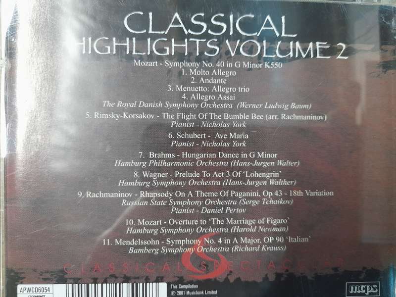 Classical highlights Volume 2