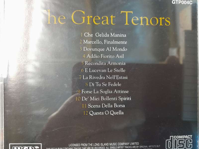 The Great Tenors - Volume Three