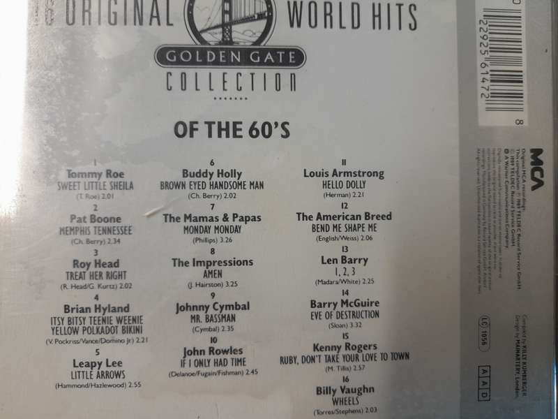 Golden gate Collection of the Sixties