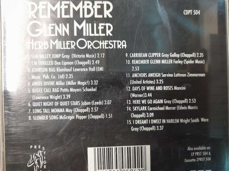 Herb Miller Orchestra - Remember Glen miller