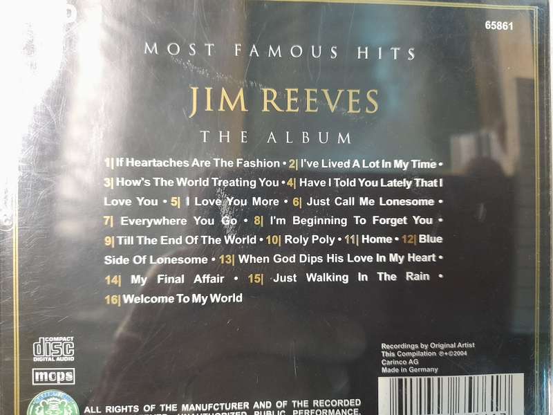Jim Reeves - The Album CD1
