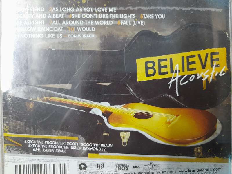 Justin Bieber - Believe Acoustic