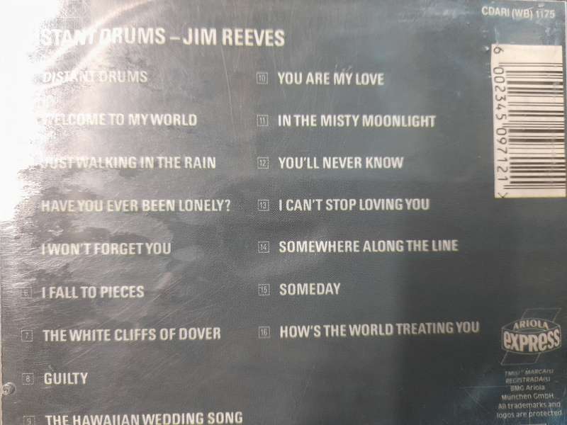 Jim Reeves - distant Drums