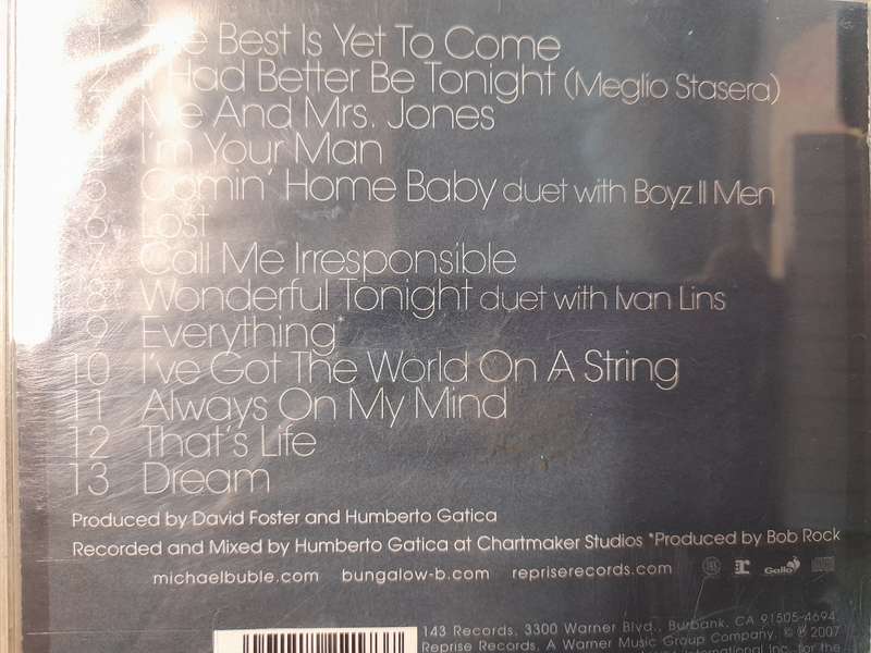 Michael Buble - Call me irresponsible