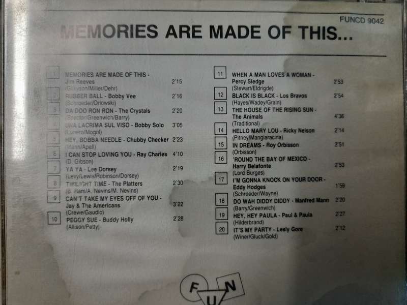 Memories are made of this