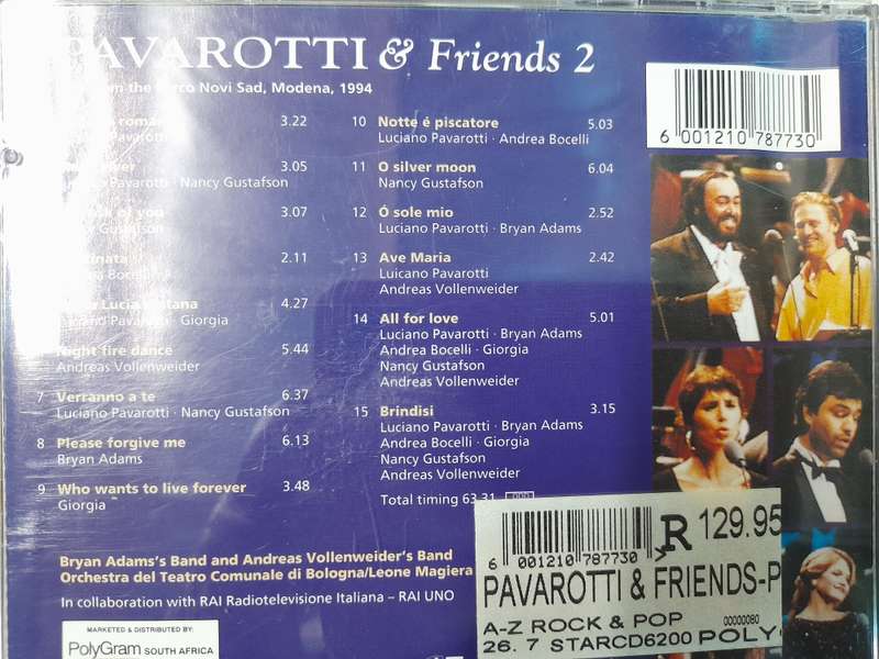 Pavarotti & Friends 2