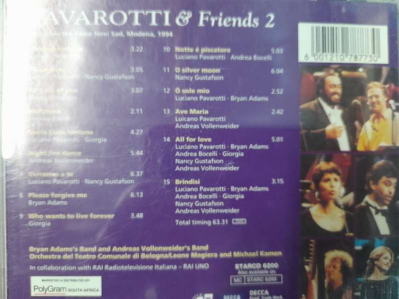 Pavarotti & Friends 2
