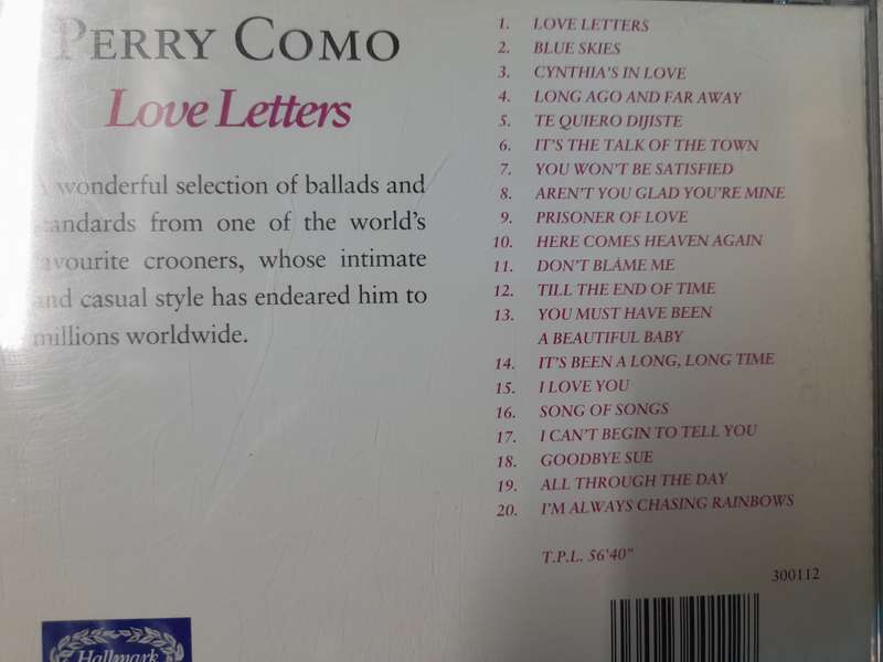 Perry Como - Love Letters