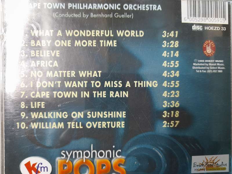 Symphonic Pops - Cape Town Philharmonic Orchestra